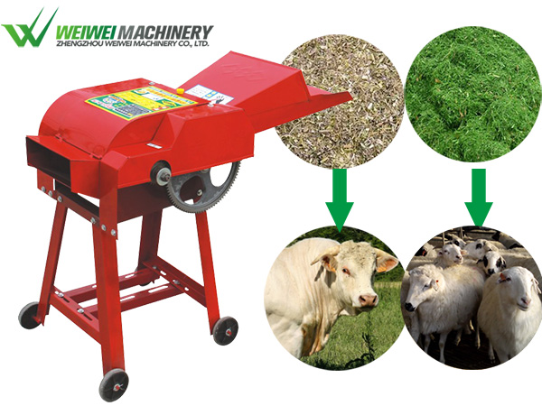 Animal Feed Cutting Grass Machine, Straw Cutter