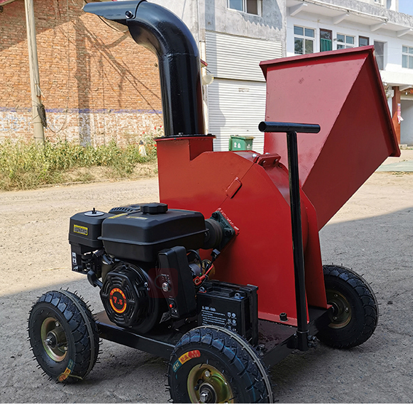 weiwei mobile wood chipper, branch chipper